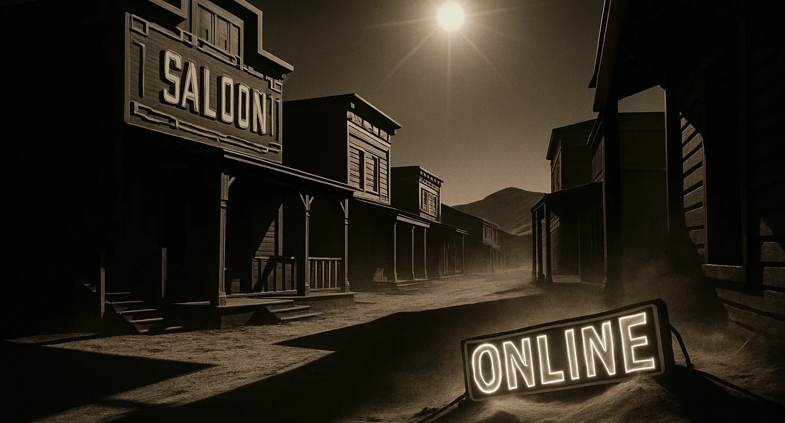 Representación visual de Internet Muerta: robots y contenido sintético dominando la web